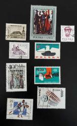 Polonya Damgalı pullar lotu- 38