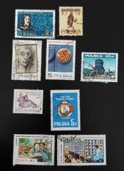 Polonya Damgalı pullar lotu- 37