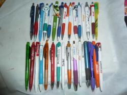 ECZACI İLAÇ FİRMASI PROMOSYON TÜKENMEZ KALEM KOLEKSİYONU 150 ÇEŞİT  2.EL YAZAN-YAZMAYAN KARIŞIK+ÜCRETSİZ KARGO