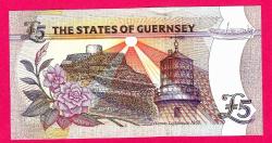 Guernsey 5 Pound ND 1996-2008 P 56 c UNC (TK 18 901) ÇİL