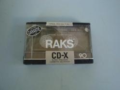 RAKS CD-X 90 Normal Position TYPE I ( SUPER PRECISION ) BOŞ KASET SIFIR / JELATİNİNDE