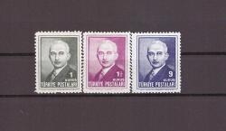 1946 Üçüncü İnönü Serisi Mnh Valörler    ----TP767