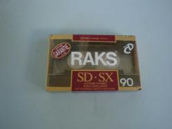 RAKS SD-SX 90 Super Chrome TYPE II ( SUPREME DYNAMIC SONIC EXELLENCE ) BOŞ KASET SIFIR / JELATİNİNDE