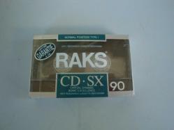 RAKS CD-SX 90 Normal Position TYPE I ( CAPITAL DYNAMIC SONIC EXELLENCE ) BOŞ KASET SIFIR / JELATİNİNDE