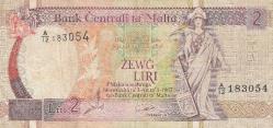 Malta 2 Liri 1967 Çt