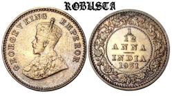 İngiliz Hindistan ¹⁄₁₂ Anna , 1931  Kral George V (1911 - 1936)
