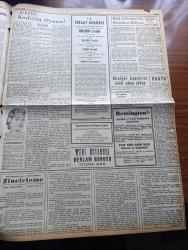 Yeni İstanbul Gazetesi - Turkish Newspaper - 16 Mayıs 1956 - münakaşalarımız yazan Habib Edib Törehan Başmakale - İran Şehinşahı ve kraliçesi Dün Ankara'ya geldiler fotoğraf - İran Şahı Ve Kraliçe Süreyya'yı Esenboğa havaalanında Celal Bayar Adnan Menderes ve Refik Koraltan karşıladı fotoğraf - milli korunma tasarısı komisyona iade edilecek - iki İngiliz güzeli İris Walker Ve İlena Nelson fotoğraf - Orhan Köprülü istifasını partiye bildirmemiş - azaplı gezinti yazan Refik Halit Karay - Muhtar yazan Fikret Arıt Yazı Dizisi - yanık sigara bir sinemayı yakıyordu - denizcilik Bankası gemi almayacak - Bahar bayramı hazırlıkları ilerliyor - 19 Mayıs Spor ve Gençlik Bayramı programı hazırlandı - Kasım Gülek'in Malatya konuşması - Chevrolet imalatını kısıyor - İngiltere yeni bir tasfiyehane kuruyor - kaderin oyunu yazan Sümer Can - akciğer kanserini belli eden cihaz - Ankara İstanbul Radyosu Programı - karaburun'dan röportajlar VI yazan Metin Doğanalp - atletizm bayramına iştirak edecekler
