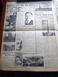 Yeni İstanbul Gazetesi - Turkish Newspaper - 28 Temmuz 1953 - Kore'de ateş kesildikten sonra yazan Mustafa Nermi Başmakale - Kore'deki harp fiilen sona erdi - Türk İngiliz filolarının müşterek manevrası - Milli Savunma Bakanı Seyfi Kurtbek istifa etti - milli kalkınma Partisi lideri Nuri Demirağ hakkında takibat - Gürkan kanununa benzer yeni bir teklif - Türkiye 1953 güzeli Ayten Akyol bu gece geliyor - Ankara radyosu dün gece bir saat önce sustu - Mareşal Tito Kore konusunda Birleşmiş Milletler muvaffak olmuştur dedi - Amerikan eski ordu komutanı Van Fleet'e göre atom kullanılmalı - döner ayna yazan Halide Edip Adıvar Yazı Dizisi - Adnan Menderes'in her an diktatörlüğe gittiği iddiası - Kore harbinde Türkiye 885 şehit ve kayıp verdi - Sabiha Gökçen Amerika'da - Ankara İstanbul İzmir Radyosu Programı - yeni bir gübre Gramlaxmi - Monte carlo'nun sahibi olan adam Onassis -  Beria'ya ne oldu fotoğraflar - Malenkov'un Ruhi tahlili - büyük röportaj serisi İslam memleketleri Fikret Adil
