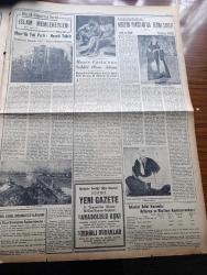 Yeni İstanbul Gazetesi - Turkish Newspaper - 28 Temmuz 1953 - Kore'de ateş kesildikten sonra yazan Mustafa Nermi Başmakale - Kore'deki harp fiilen sona erdi - Türk İngiliz filolarının müşterek manevrası - Milli Savunma Bakanı Seyfi Kurtbek istifa etti - milli kalkınma Partisi lideri Nuri Demirağ hakkında takibat - Gürkan kanununa benzer yeni bir teklif - Türkiye 1953 güzeli Ayten Akyol bu gece geliyor - Ankara radyosu dün gece bir saat önce sustu - Mareşal Tito Kore konusunda Birleşmiş Milletler muvaffak olmuştur dedi - Amerikan eski ordu komutanı Van Fleet'e göre atom kullanılmalı - döner ayna yazan Halide Edip Adıvar Yazı Dizisi - Adnan Menderes'in her an diktatörlüğe gittiği iddiası - Kore harbinde Türkiye 885 şehit ve kayıp verdi - Sabiha Gökçen Amerika'da - Ankara İstanbul İzmir Radyosu Programı - yeni bir gübre Gramlaxmi - Monte carlo'nun sahibi olan adam Onassis -  Beria'ya ne oldu fotoğraflar - Malenkov'un Ruhi tahlili - büyük röportaj serisi İslam memleketleri Fikret Adil