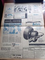 Yeni İstanbul Gazetesi - Turkish Newspaper - 28 Temmuz 1953 - Kore'de ateş kesildikten sonra yazan Mustafa Nermi Başmakale - Kore'deki harp fiilen sona erdi - Türk İngiliz filolarının müşterek manevrası - Milli Savunma Bakanı Seyfi Kurtbek istifa etti - milli kalkınma Partisi lideri Nuri Demirağ hakkında takibat - Gürkan kanununa benzer yeni bir teklif - Türkiye 1953 güzeli Ayten Akyol bu gece geliyor - Ankara radyosu dün gece bir saat önce sustu - Mareşal Tito Kore konusunda Birleşmiş Milletler muvaffak olmuştur dedi - Amerikan eski ordu komutanı Van Fleet'e göre atom kullanılmalı - döner ayna yazan Halide Edip Adıvar Yazı Dizisi - Adnan Menderes'in her an diktatörlüğe gittiği iddiası - Kore harbinde Türkiye 885 şehit ve kayıp verdi - Sabiha Gökçen Amerika'da - Ankara İstanbul İzmir Radyosu Programı - yeni bir gübre Gramlaxmi - Monte carlo'nun sahibi olan adam Onassis -  Beria'ya ne oldu fotoğraflar - Malenkov'un Ruhi tahlili - büyük röportaj serisi İslam memleketleri Fikret Adil