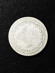 1255/11 20 Kuruş - GÜMÜŞ - ÇÇT