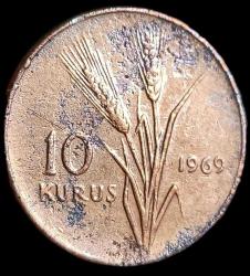 1969 10 Kuruş