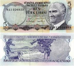 TC 6.Emisyon 5 TL 2.Tertip-K12...923 ÇİL