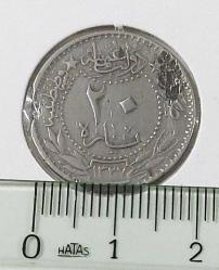 1327-3 REŞAT 20 PARA 1M2PP1 NADİRDİR