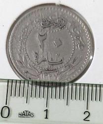 1327-5 REŞAT 20 PARA G2B1C1 NADİRDİR