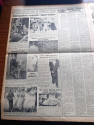 Yeni İstanbul Gazetesi - Turkish Newspaper - 4 Haziran 1953 - cezalar ve suçlar yazan Mustafa Nermi Başmakale - Kraliçe 2. Elizabeth taç giyme töreni fotoğraflar - emeklilik kanunu tasarısı meclisin gündemine alındı - Bandırma bölgesinde zelzele - komünist için Birleşmiş milletlere alınmıyor - napoli'deki kanlı sokak çarpışması - Ceza kanunu değişikliği 273. Madde ve basın hürriyeti - Rosenbergleri kurtarmak için son gayretler fotoğraf - Yunanistan başvekili Papagos 16 Haziran'da İstanbul'da - Anadolu ajansı hakkında meclise verilen sözlü soru - Mithatpaşa stadı'nda fetih gösterileri tekrarlanıyor - Şehzade camii yazan Aziz Ogan - siyasal bilgiler fakültesi profesörlerinden İsmail Hakkı Göreli'nin jübilesi - Gökbayrak yazan Leon Cahun Yazı Dizisi - dünyadan resimli röportajlar - Peron artık tamamiyle münzevi yaşıyor - Gripin - Burla Biraderler - Arı Unları - Jawa motosiklet - Yeni Parker 51 dolma kalemi - londra'dan Dün uçak postası ile getirdiğimiz taç giyinme töreninden fotoğraflar