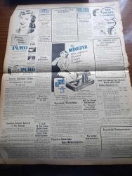 Yeni İstanbul Gazetesi - Turkish Newspaper - 4 Temmuz 1953 - prim siyaseti yazan Namık Zeki Aral Başmakale - Millet Partisi hakkında takibat başladı - İzmir'de neşredilen beyanname Millet Partisi öldü yaşasın millet - Polonya'da kanlı isyanlar başladı - Doktor Raif Yesari'nin evinde başsavcı arama yaptı - Wimbledon tenis turnuvası şampiyonu Victor Seixos fotoğraf - CHP yeni genel idare kurulu toplantı halinde fotoğraf - İsmail Rüştü Aksal CHP genel idare kurulundan istifa mı etti - 1 milyon 123 bin dolarlık mermi imal edeceğiz - Fuat Köprülü Yarın trenle Atina'ya gidiyor - Adnan Menderes Ankara'da - Türkiye güzellik kraliçesi Ayten Akyol amerika'ya hareket etti - döner ayna yazan Halide Edip Adıvar Yazı Dizisi - Afiş sergisi açıldı fotoğraf - Prens Sabahattin hayatı ve sosyolojisi yazan Nurettin Şazi Kösemihal - İzmir fuarından kaçırılan Kaplan - berlin'den tanklar çekiliyor - Mısır'da sansür kaldırıldı - meşhur falcı Johannes Vehlow fotoğraf - Dede Korkut yazan Eflatun Cem Güney
