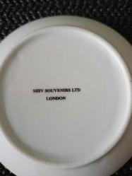 PRENSES DIANA PORSELEN HATIRA TABAK. NADİR ÜRÜN.