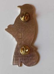 M.D.16 NEW JERSEY DALLAR 1985 / TEK KUŞ TEMALI LIONS BÜYÜK BOY ROZET...