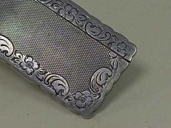 Antika Osmanlı Dönem Gümüş Tarak