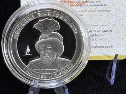 IV. Mehmed – Osmanlı Padişahları Serisi No:19 Gümüş Hatıra Sikkesi (Darphane, 925 Ayar, Proof)