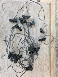 ALMAN MALI KISKAÇLI 10 METRE 20 LAMBALIKLI DÖNEM ÜRÜNÜ AYDINLATMA SİSTEMİ 220 VOLT LAMBASIZ