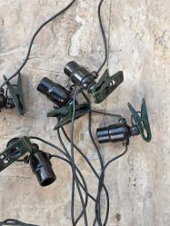 ALMAN MALI KISKAÇLI 10 METRE 20 LAMBALIKLI DÖNEM ÜRÜNÜ AYDINLATMA SİSTEMİ 220 VOLT LAMBASIZ