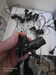 ALMAN MALI KISKAÇLI 10 METRE 20 LAMBALIKLI DÖNEM ÜRÜNÜ AYDINLATMA SİSTEMİ 220 VOLT LAMBASIZ