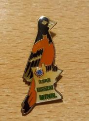 1982 OSSEO MINN. / KUŞ TEMALI LIONS BÜYÜK BOY ROZET...