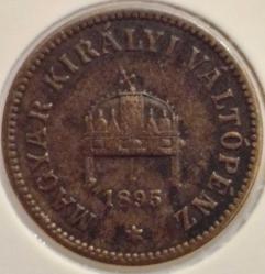 MACARİSTAN 10 FILLER 1895