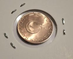 423// 5 kuruş bakır (1969) çil