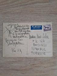 AVUSTURALYA POSTADAN GEÇMİŞ KARTPOSTAL