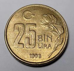 1998 BÜYÜK 25 BİN LİRA #4