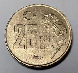 1999 BÜYÜK 25 BİN LİRA #4