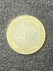 2023 5 Lira Madeni Para Cumhuriyetin 100. Yılı anısına - ÇİL