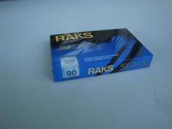 RAKS SD-X 90 Süper Chrome TYPE II ( SUPER PRECISION MECHANISM ) BOŞ KASET SIFIR / JELATİNİNDE