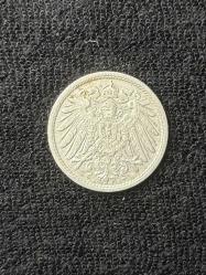 1908 A 10 Deutsches Reich Pfennig - Almanya - ÇİL