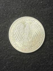 LOT.5 » 1987 G 10 Mark Almanya - 15,5 gr GÜMÜŞ - ÇİL+