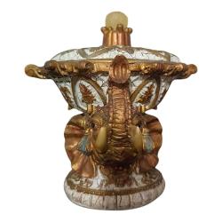 Antika Fil Detaylı Konsol Üstü Dekoratif Aksesuar