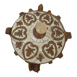 Antika Fil Detaylı Konsol Üstü Dekoratif Aksesuar