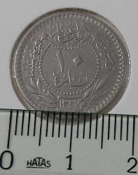 1327-7 SULTAN MEHMET REŞAT 10 PARA ORİJİNAL NADİR 1P2TT1 ÇİLALTI