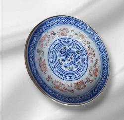 Çin Damgalı Küçük Boy Tabak