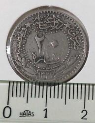 1327-6 REŞAT 20 PARA 2ÜÜÜ1D NADİRDİR