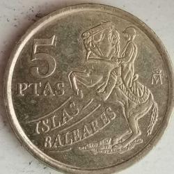 İSPANYA 1997  5 PESETA
