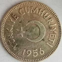 TÜRKİYE 1956    25  KURUŞ