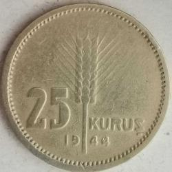 TÜRKİYE 1944    25  KURUŞ