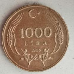 TÜRKİYE   1995    1000 LİRA