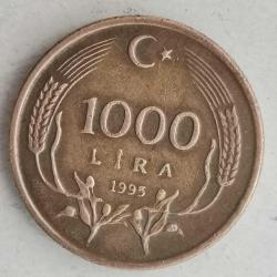 TÜRKİYE   1995    1000 LİRA