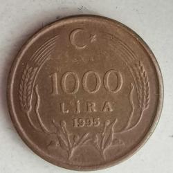 TÜRKİYE   1995    1000 LİRA