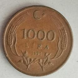 TÜRKİYE   1995    1000 LİRA